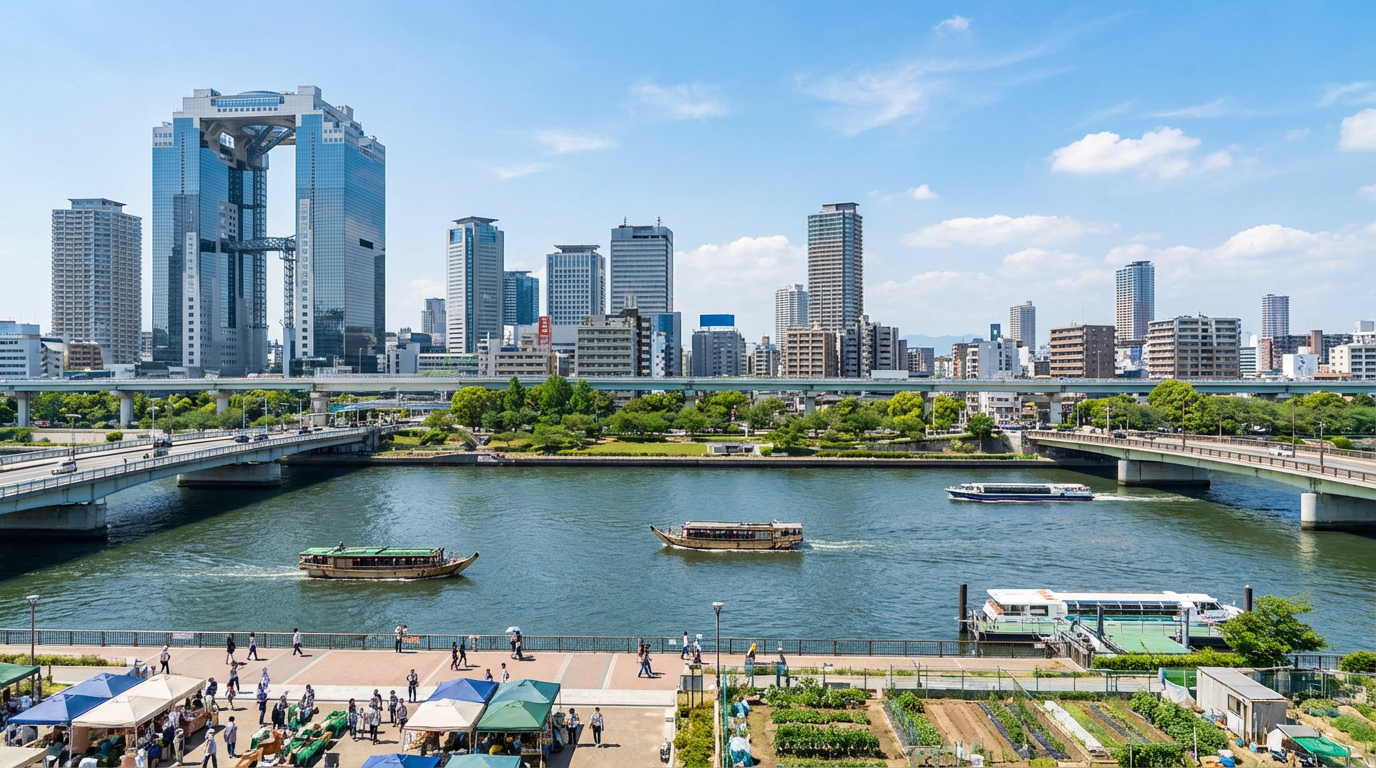 Osaka Cityscape